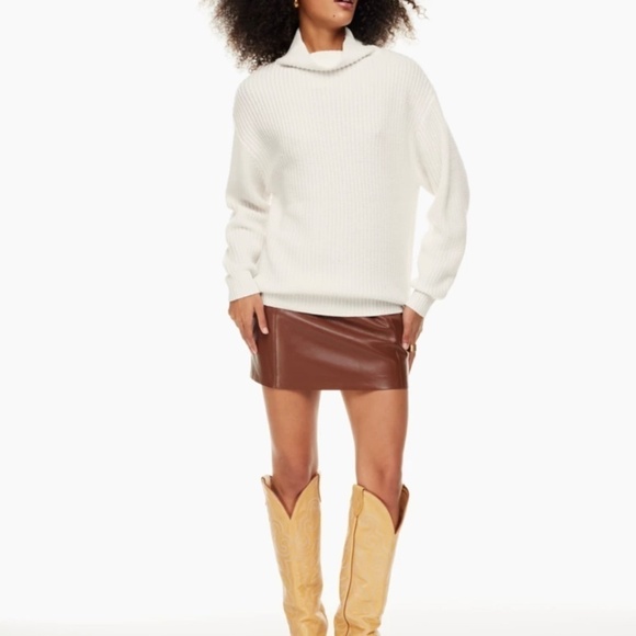 ARITZIA Wilfred Montpellier Turtleneck Ivory XS - Picture 5 of 13